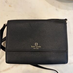 Kate Spade Elegant Black Crossbody Bag